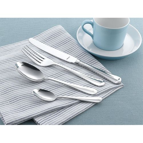  Amefa Vintage Rattail 44Piece Cutlery Set for 6People, Gift Boxed