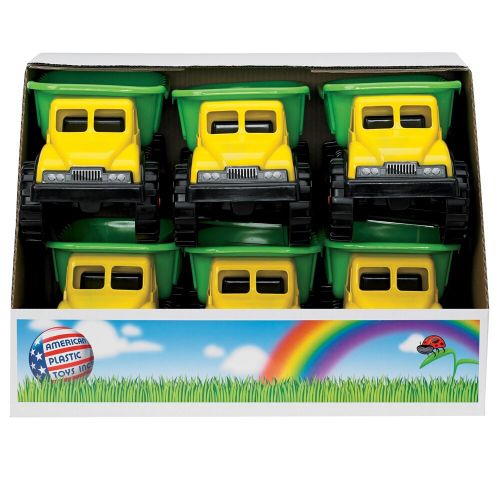  American Plastic Toys 16-inch Dump Truck Toy (case of 6) by American Plastic Toys