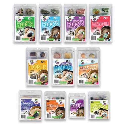  American Educational Products Explore with Me, Collection of 11 Rock Sets by American Educational Prod.