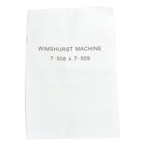  American Educational 7-509 Plastic Economy Wimshurst Machine