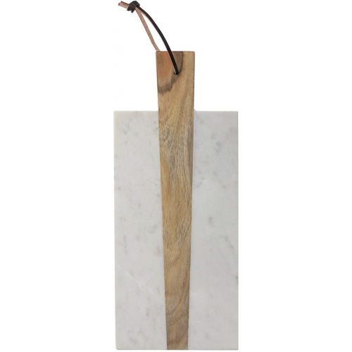  American Atelier Marble and Wood Rectangular Cutting Board