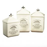 American Atelier Maison 3-Piece Cookie Jar Set