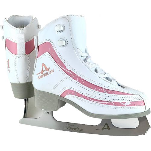  American Athletic Shoe Girls Soft Boot Ice Skates