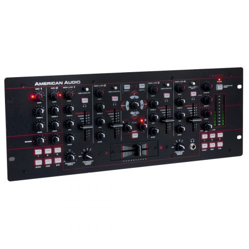  American Audio 19MXR 4-Channel MIDILOG DJ Mixer