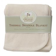 American Baby Company Organic Cotton Thermal Receiving Blanket