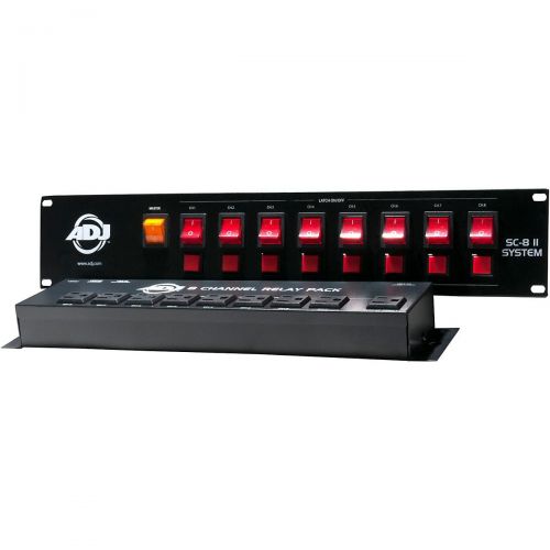  American DJ},description:8-channel light switch system with eight flash switches.