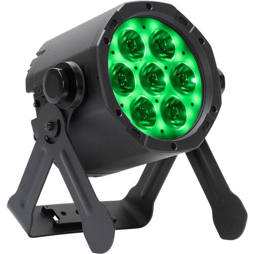  American DJ ElectraPix Par 7 IP65 Outdoor-Rated Battery Powered RGBAL+UV LED PAR