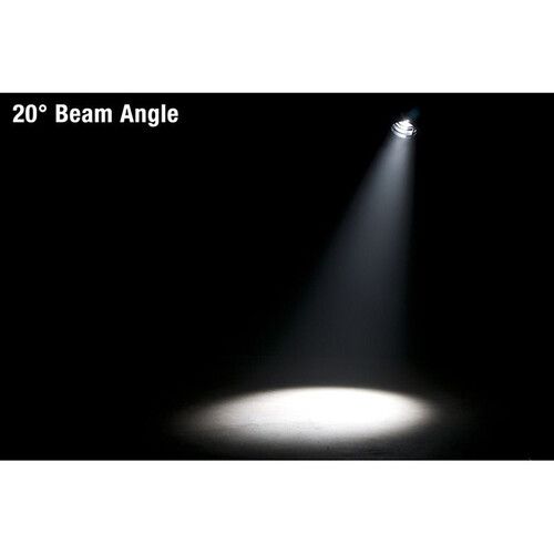  American DJ PAR Z100 5K2 White LED Stage PAR Can (5700K, Black)