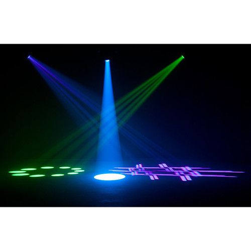  American DJ Focus Spot 4Z 200W LED Moving Head with Motorized Focus & Zoom (Black)