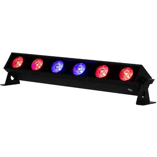  American DJ UBL6H RGBAL+UV Linear Light Bar with Diffusion Filter (6 LEDs)