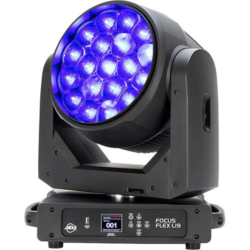  American DJ Focus Flex L19 RGBL LED Moving Head with Pixel Effects