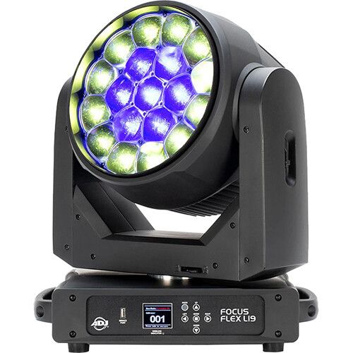  American DJ Focus Flex L19 RGBL LED Moving Head with Pixel Effects