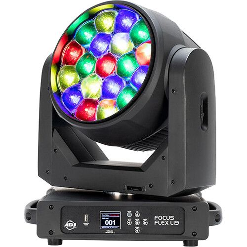  American DJ Focus Flex L19 RGBL LED Moving Head with Pixel Effects