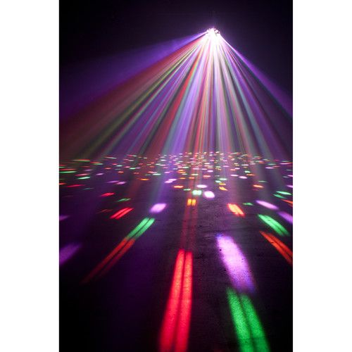  American DJ Stinger II - 3 FX-In-1 - Moonflower, Strobe, and Laser Effect with UV