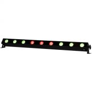 American DJ UBL9H RGBAL+UV Linear Light Bar with Diffusion Filter (9 LEDs)