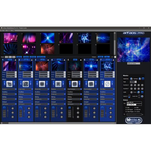  American DJ VS5 4X2 LED Video Panel System Bundle