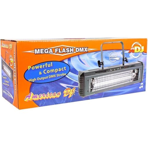  American DJ Mega Flash DMX 800w DMX Strobe Light wSound Sensor + Free Speaker!