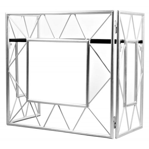  American DJ Pro Event Table II Foldable Portable DJ Booth Truss Facade+Shelves