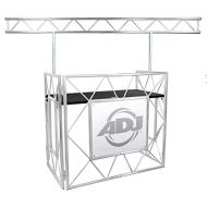 American DJ Pro Event Table II Foldable DJ Booth Facade + Aluminum Truss Beam