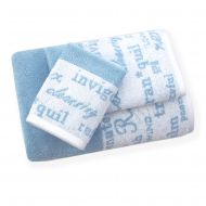 American Dawn Resort Spa 3 Piece Towel Set in Agean Blue