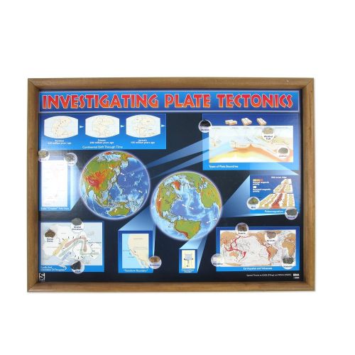  American Educational Products American Educational Investigating Plate Tectonic Chart, 24 Length x 18 Height