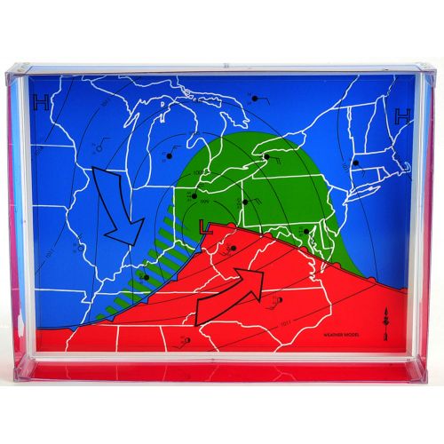  American Educational Products American Educational Weather Model, 16 Length x 12 Width x 3 Height