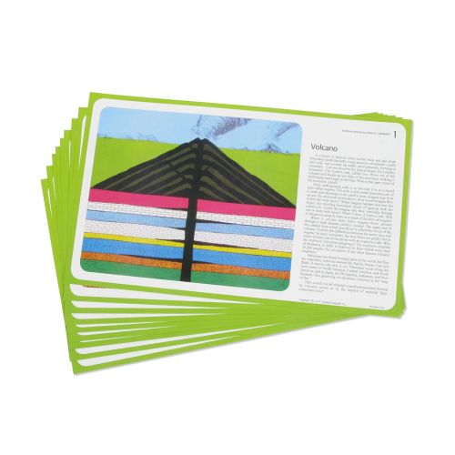  American Educational Products American Educational 12 Piece Landform Study Prints Set