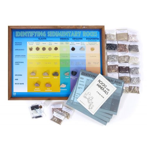  American Educational Products American Educational Identifying Sedimentary Rocks Classroom Project