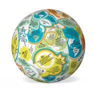 American Educational Products American Educational Vinyl Clever Catch Green Earth Ball, 24 Diameter