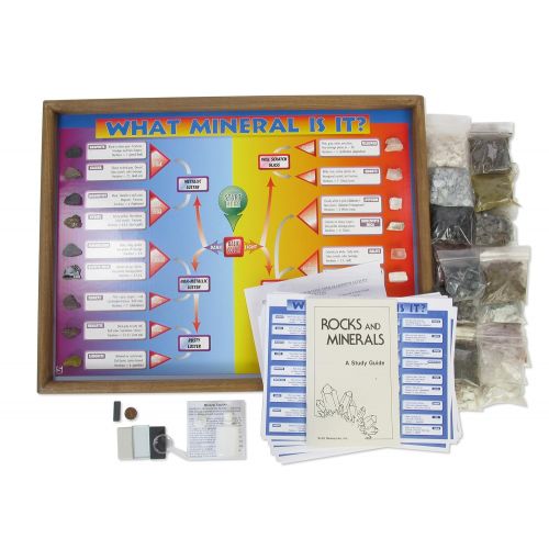  American Educational Products American Educational What Mineral Is It? Classroom Project