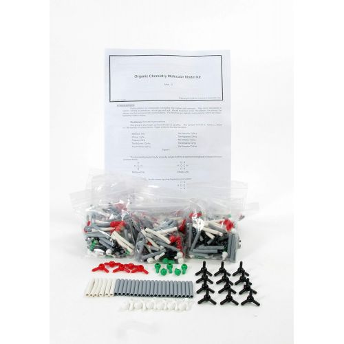  American Educational Products American Educational Organic Chemistry Molecular Model, Pack of 12 (58 Pieces Each)