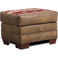 American Furniture Classics 8500-10 Sierra Lodge Ottoman, Brown