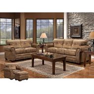 American Furniture Classics 4-Piece Wild Horses Sofa