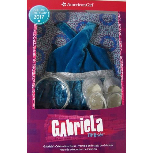  American Girl - Gabriela McBride - Gabrielas Celebration Dress for 18-inch Dolls - American Girl of 2017