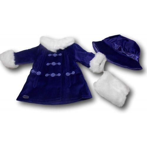  American Girl Rebeccas Winter Jacket for 18 Dolls (Doll Not Included)