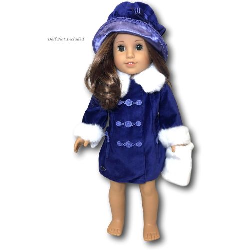  American Girl Rebeccas Winter Jacket for 18 Dolls (Doll Not Included)