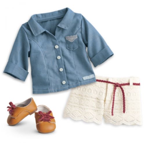  American Girl Tenneys Picnic Outfit for 18-inch Dolls