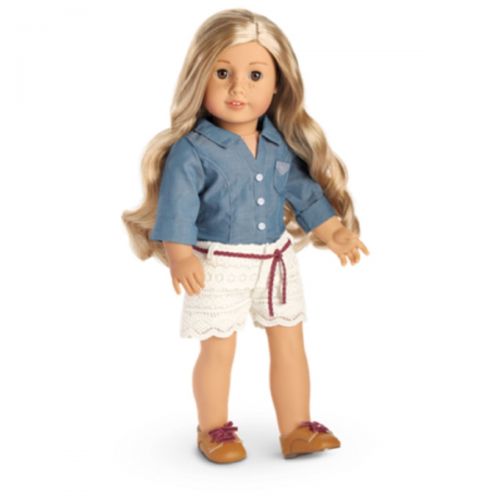  American Girl Tenneys Picnic Outfit for 18-inch Dolls