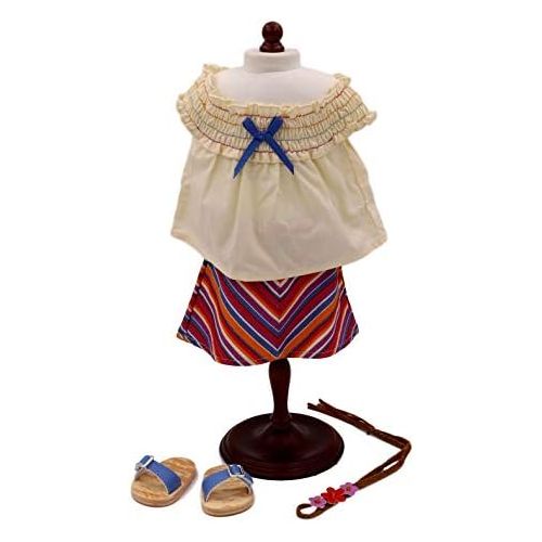  American Girl Julies Summer Skirt Set for 18 Dolls