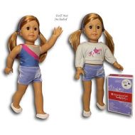 American Girl - 2 in 1 Gymnastics Practice Outfit for Dolls - Truly Me 2015