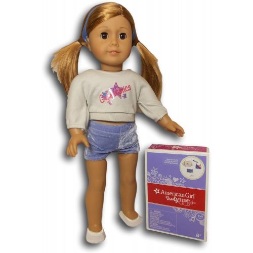  American Girl - 2 in 1 Gymnastics Practice Outfit for Dolls - Truly Me 2015
