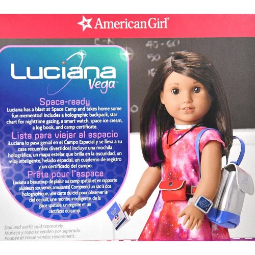  American Girl Doll 2018 Luciana Vega Accessories (Space-ready Theme)