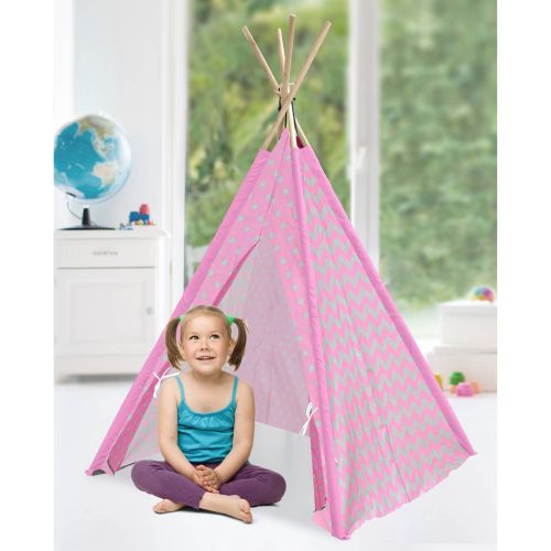  American Kids Teepee Play Tent, Available in Multiple Prints