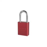 American Lock A1106RED1KEY Padlock Keyed, Aluminum, Red