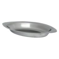 American METALCRAFT, Inc. American Metalcraft 12 oz Oval Stainless Au Gratin Dish, 12-Ounce, Silver