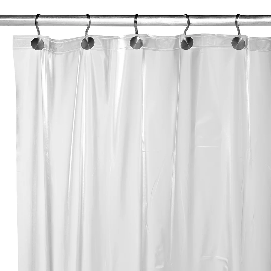 /American Pacific Heavy Weight Frost Shower Curtain Liner
