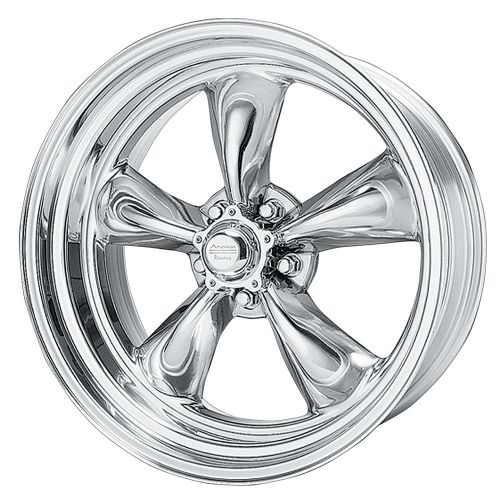  American Racing Hot Rod Torq Thrust II VN515 Polished Wheel (17x8/5x114.3mm)