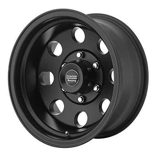  American Racing Custom Wheels AR23 Satin Black Wheel With Clearcoat (15x8/6x139.7mm, -19mm offset)