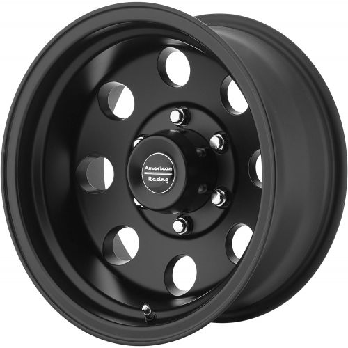  American Racing Custom Wheels AR23 Satin Black Wheel With Clearcoat (15x8/6x139.7mm, -19mm offset)