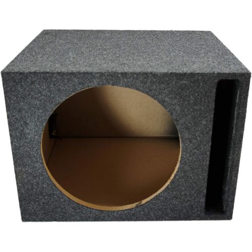  [아마존베스트]American Sound Connection ASC Package Single 12 Kicker Sub Box Vented Port Subwoofer Enclosure C12 Comp 300 Watts Peak